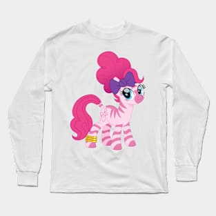 Pinkie Pie zebra Long Sleeve T-Shirt